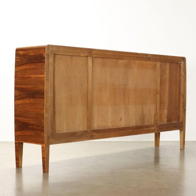 Vintage Sideboard Walnut Veneer, Italy, 1950s-VMM-2036353