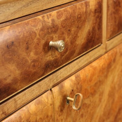 Vintage Sideboard Walnut Veneer, Italy, 1950s-VMM-2036353