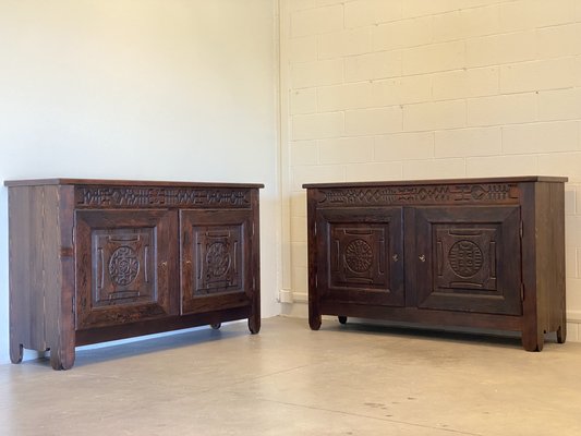 Vintage Sideboards, 1960s, Set of 2-NPC-1765584