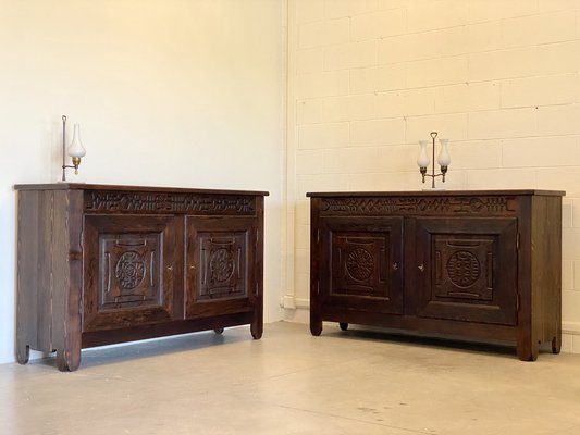 Vintage Sideboards, 1960s, Set of 2-NPC-1765584