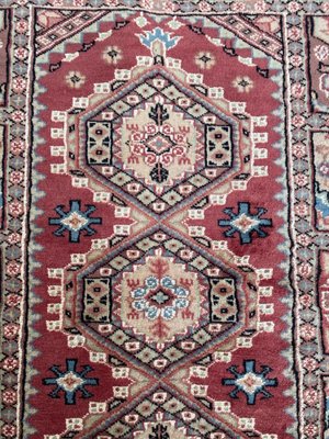 Vintage Silk and Wool Pakistani Rug-YMM-1062177