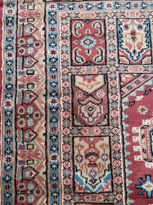 Vintage Silk and Wool Pakistani Rug-YMM-1062177