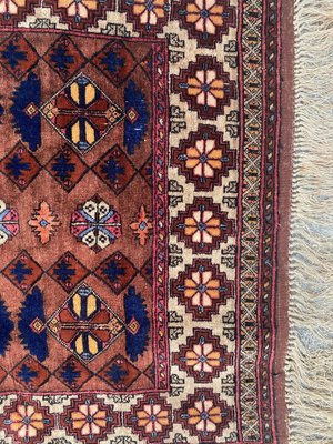 Vintage Silk Turkmen Rug-YMM-1062129