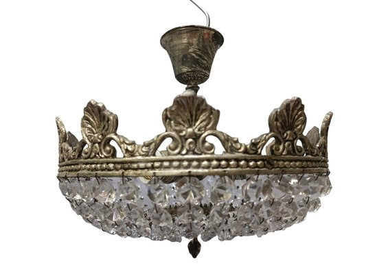 Vintage Silver Ceiling Lamp-ZVO-1792423