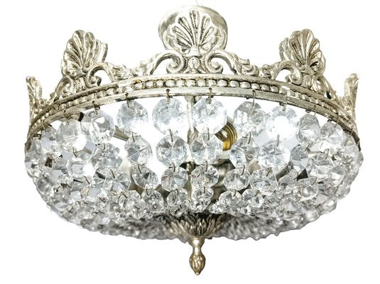 Vintage Silver Ceiling Lamp-ZVO-1792423