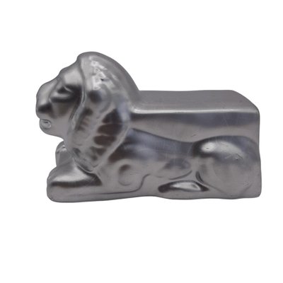 Vintage Silver-Painted Lion-TCS-1174946