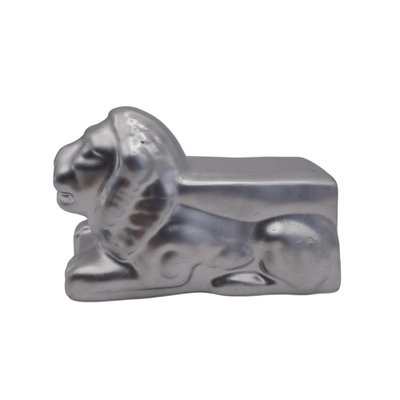 Vintage Silver-Painted Lion-TCS-1174946