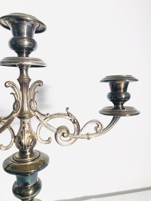 Vintage Silver-Plated 3-Arm Candleholder from WMF-RZY-715101