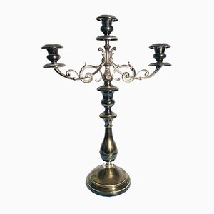 Vintage Silver-Plated 3-Arm Candleholder from WMF-RZY-715101