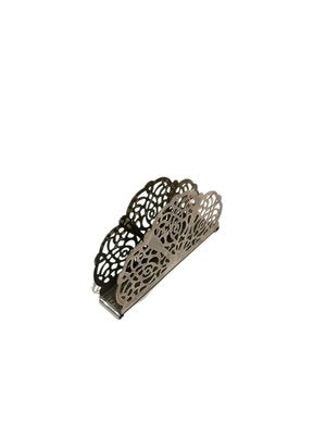 Vintage Silver Plated Serviette Holder, Sweden, 1900s-JKV-1783076