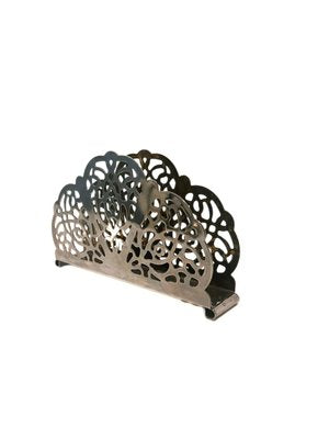 Vintage Silver Plated Serviette Holder, Sweden, 1900s-JKV-1783076