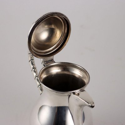 Vintage Silver Teapot by Zucca Giovanni & C. Vicenza-VMM-2026535