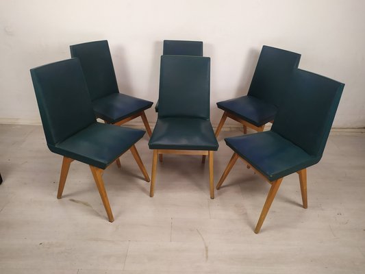 Vintage Skai Chairs, 1950s, Set of 6-EAD-1801281