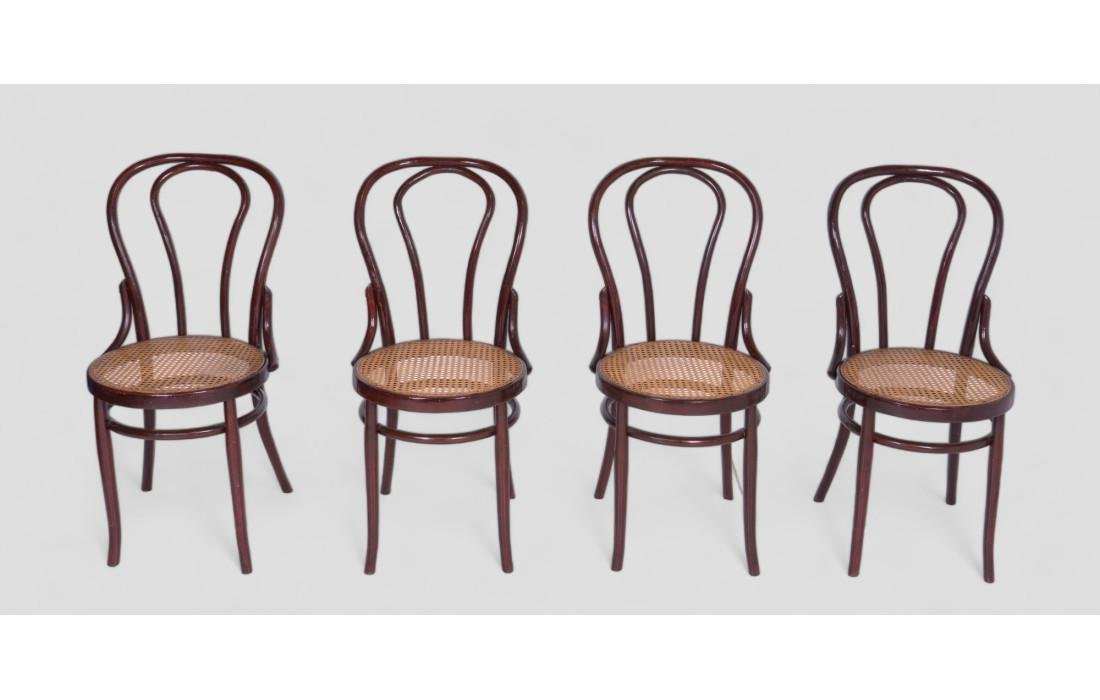 Vintage Sl N8 Chairs, Set of 4