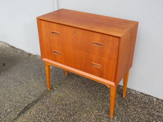 Vintage Small Teak Dresser-YDZ-853228