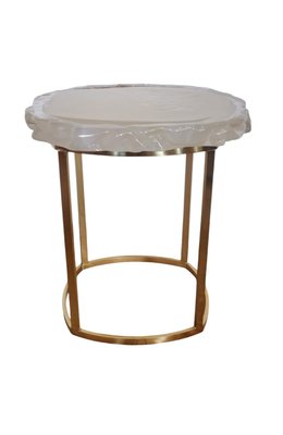 Vintage Smoking Table in Murano Glass, 1960s-INI-2021872