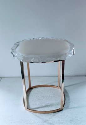 Vintage Smoking Table in Murano Glass, 1960s-INI-2021872