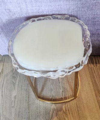 Vintage Smoking Table in Murano Glass, 1960s-INI-2021872