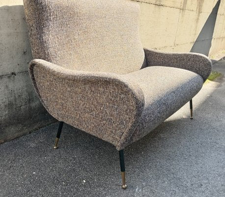 Vintage Sofa in Boclé, 1950s-UUF-1824397