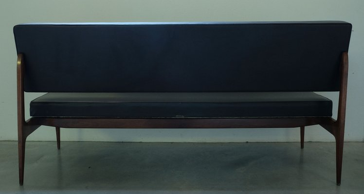 Vintage Sofa in Leather from Castelli, 1950s-YVE-1413774