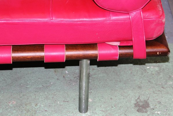 Vintage Sofa in Pink Leather-NMC-1795684