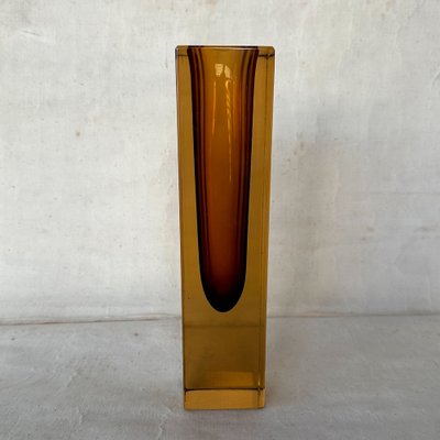 Vintage Sommerso Murano Glass Vase by Flavio Poli, 1960s-ITU-1812516