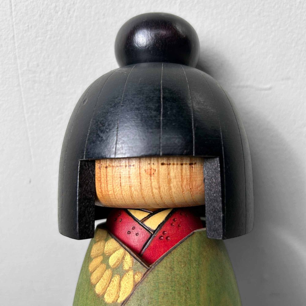 Vintage Sosaku Kokeshi by Kazuo Takamizawa, Japan, 1960s