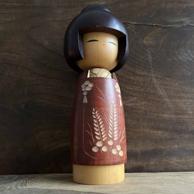 Vintage Sosaku Kokeshi by Suigai Sato, Japan, 1970s-DWL-1786508