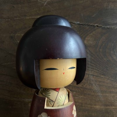 Vintage Sosaku Kokeshi by Suigai Sato, Japan, 1970s-DWL-1786508