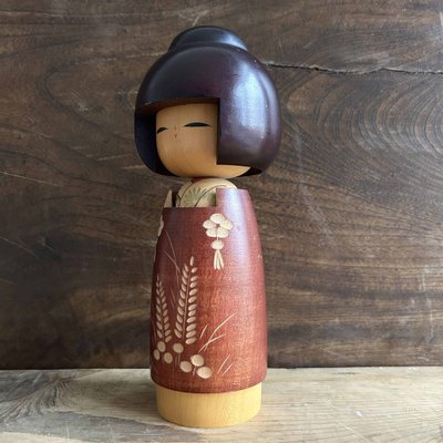 Vintage Sosaku Kokeshi by Suigai Sato, Japan, 1970s-DWL-1786508