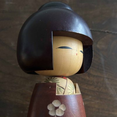 Vintage Sosaku Kokeshi by Suigai Sato, Japan, 1970s-DWL-1786508