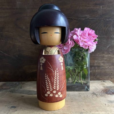 Vintage Sosaku Kokeshi by Suigai Sato, Japan, 1970s-DWL-1786508