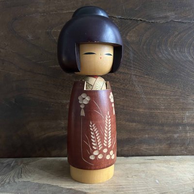 Vintage Sosaku Kokeshi by Suigai Sato, Japan, 1970s-DWL-1786508