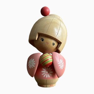 Vintage Sosaku Kokeshi Doll, 1970s-DWL-1798843