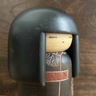 Vintage Sosaku Kokeshi Doll by Sekiguchi Sansaku, Japan, 1970s-DWL-1799233