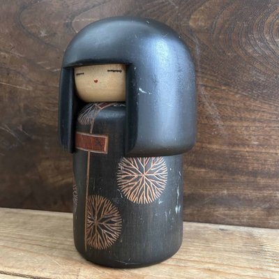 Vintage Sosaku Kokeshi Doll by Sekiguchi Sansaku, Japan, 1970s-DWL-1799233