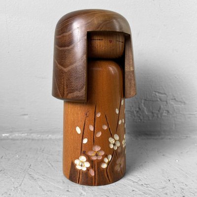 Vintage Sosaku Sakura Kokeshi, Japan, 1970s-DWL-1786504