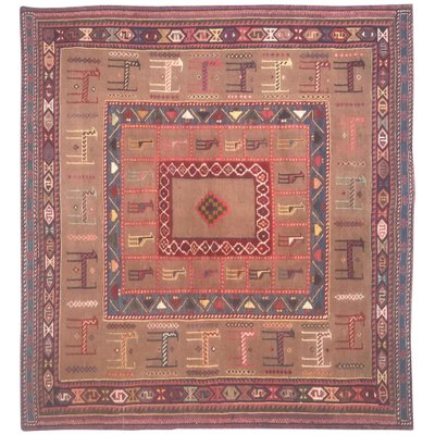 Vintage Soumak Shahsavand Kilim-YMM-1061777