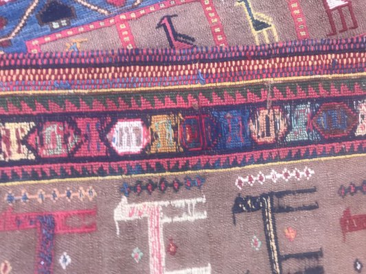 Vintage Soumak Shahsavand Kilim-YMM-1061777