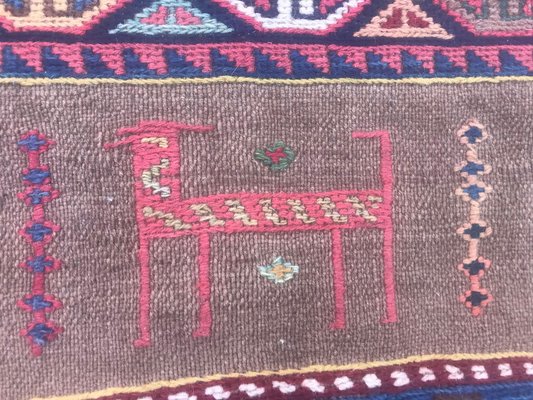 Vintage Soumak Shahsavand Kilim-YMM-1061777