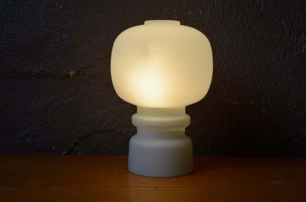 Vintage Space Age Design Opaline Glass Lamp-AIU-1083045