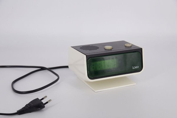 Vintage Space Age Digital Alarm Clock, 1970s-ZAA-933246