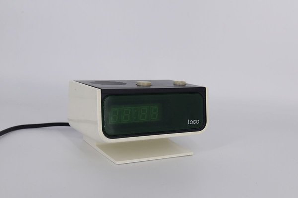 Vintage Space Age Digital Alarm Clock, 1970s-ZAA-933246