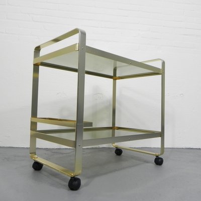 Vintage Space Age Drinks Bar Cart Trolley by Av Handwerk, 1970s-TL-1748968