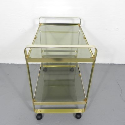 Vintage Space Age Drinks Bar Cart Trolley by Av Handwerk, 1970s-TL-1748968