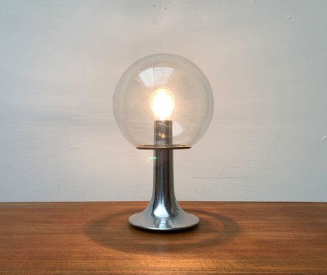 Vintage Space Age Globe Table Lamp, 1970s-UAH-1264042