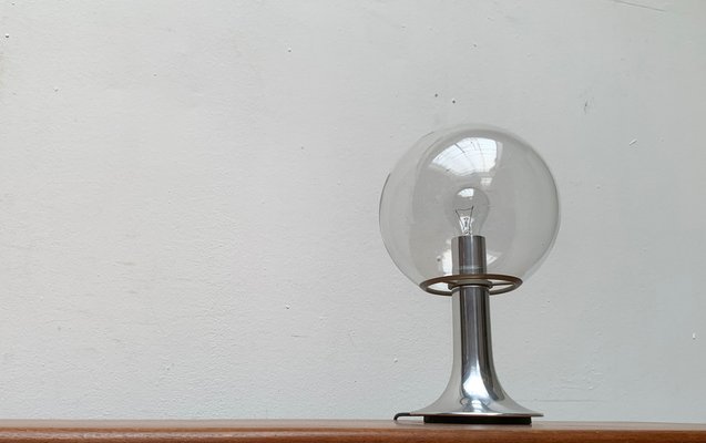 Vintage Space Age Globe Table Lamp, 1970s-UAH-1264042