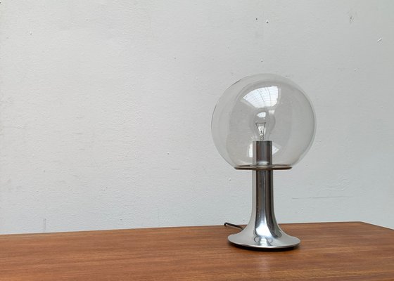 Vintage Space Age Globe Table Lamp, 1970s-UAH-1264042