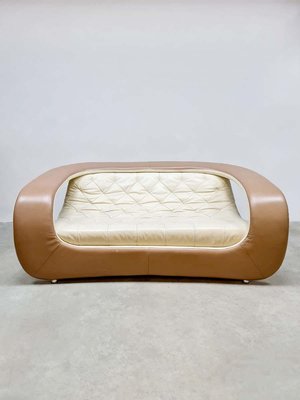 Vintage Space Age Leather Sofa, 1970s-BW-1706036