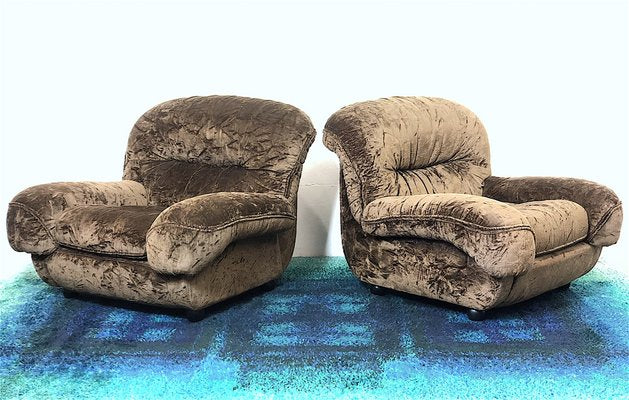 Vintage Space Age Lounge Chairs, 1960s, Set of 2-FQG-1787937